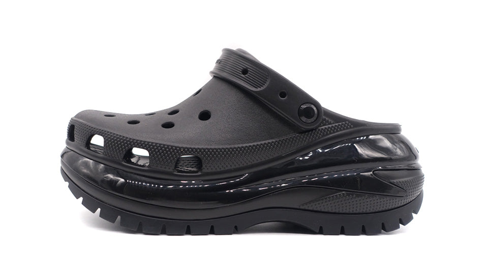 crocs CLASSIC MEGA CRUSH CLOG BLACK – mita sneakers