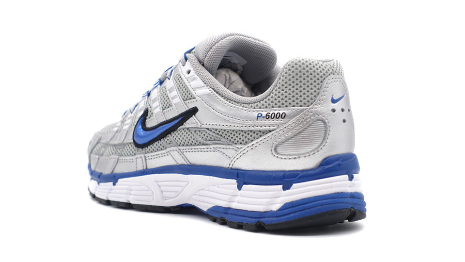 NIKE (WMNS) P-6000 METALLIC SILVER/TEAM ROYAL/WHITE/BLACK – mita