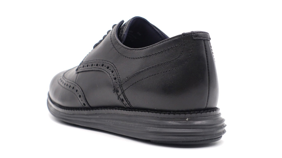 COLE HAAN ORIGINALGRAND WINGTIP OXFORD BLACK/BLACK – mita sneakers