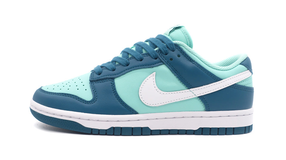 NIKE (WMNS) DUNK LOW GEODE TEAL/WHITE/EMERALD RISE – mita sneakers
