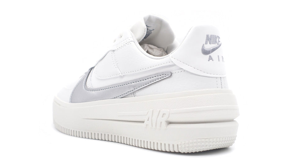 NIKE (WMNS) AIR FORCE 1 PLT.AF.ORM SUMMIT WHITE/METALLIC SILVER