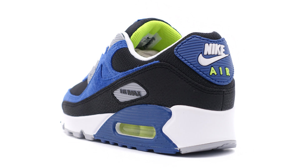 NIKE AIR MAX 90 BLACK/ATLANTIC BLUE/VOLTAGE YELLOW/WHITE – mita sneakers