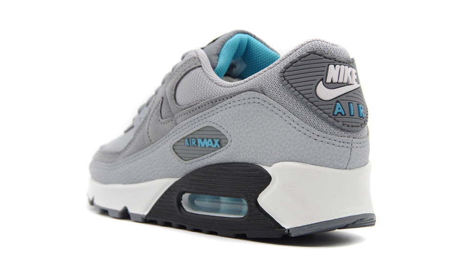 NIKE AIR MAX 90 WOLF GREY/COOL GREY/SUMMIT WHITE/CHLORINE BLUE