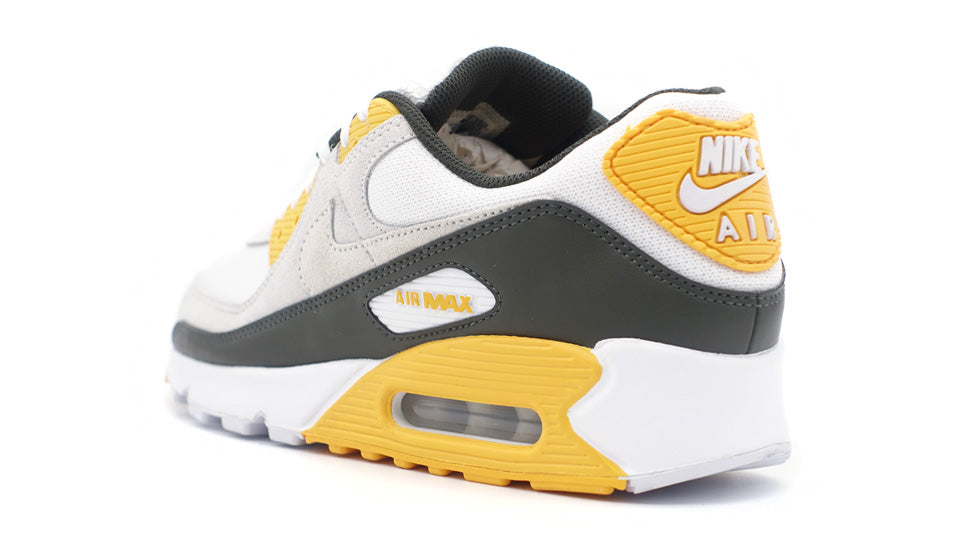 Nike air max on sale 90 white and gold