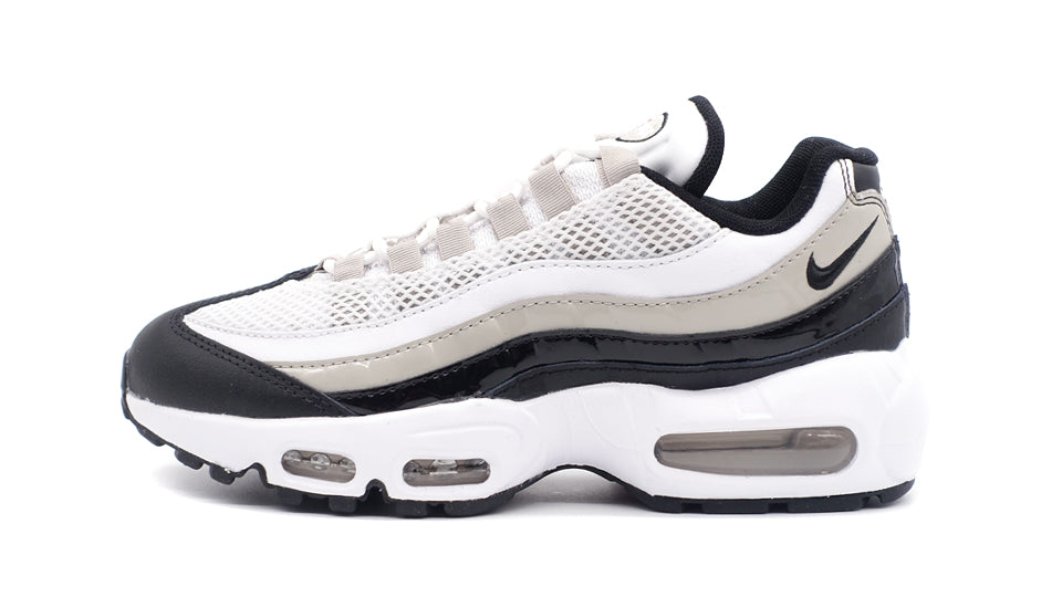 NIKE (WMNS) AIR MAX 95 WHITE/BLACK/LIGHT IRON ORE/UNIVERSITY RED