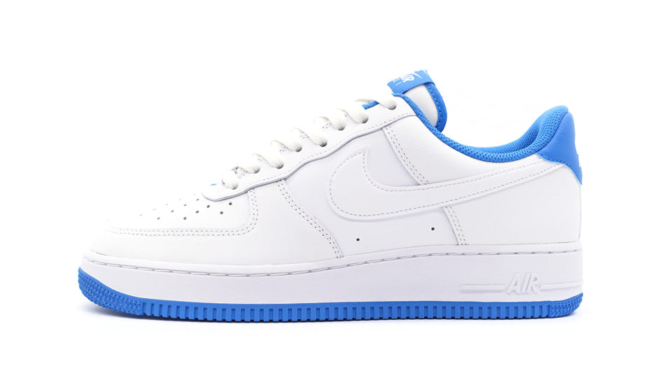 NIKE AIR FORCE 1 '07 WHITE/WHITE/LIGHT PHOTO BLUE – mita sneakers