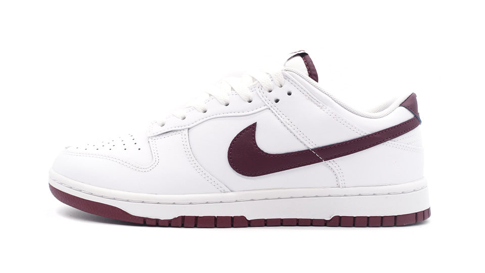 NIKE DUNK LOW RETRO WHITE/NIGHT MAROON/WHITE – mita sneakers