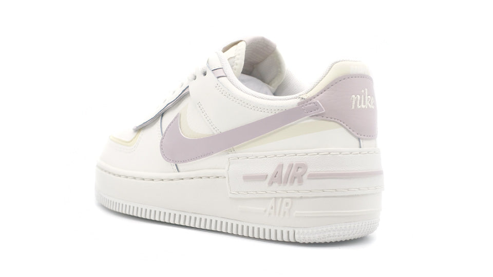 NIKE (WMNS) AIR FORCE 1 SHADOW SAIL/PLATINUM VIOLET/COCONUT MILK 