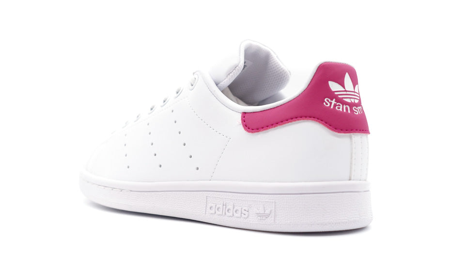 adidas STAN SMITH J FTWR WHITE/FTWR WHITE/BOLD PINK – mita sneakers