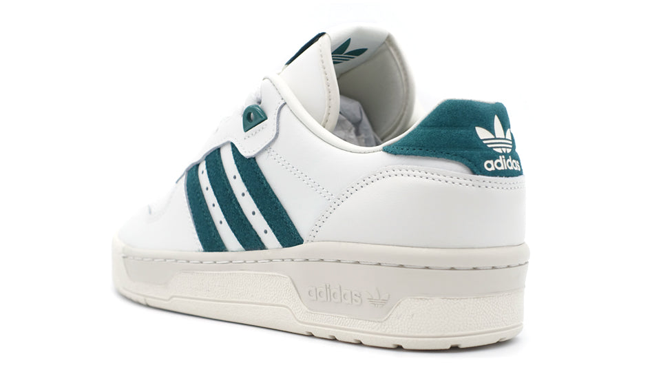 adidas RIVALRY LOW WHITE TINT/TEAM DARK GREEN/OFF