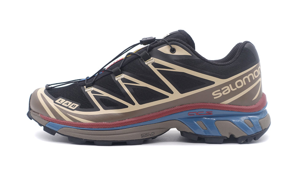 SALOMON XT-6 BLACK/FALCON/COW HIDE – mita sneakers