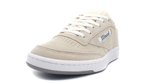 Reebok CLUB C 85 "JJJJound" CHALK/WHITE 1