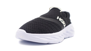 HOKA W ORA RECOVERY SHOE 2  BLACK/WHITE 1