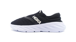 HOKA W ORA RECOVERY SHOE 2  BLACK/WHITE 3