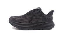 画像をギャラリービューアに読み込む, HOKA W CLIFTON 9 BLACK/BLACK 3