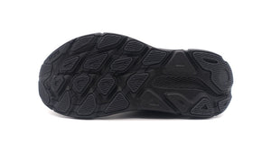 HOKA W CLIFTON 9 BLACK/BLACK 4