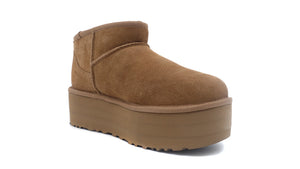 UGG W CLASSIC ULTRA MINI PLATFORM CHESTNUT 5