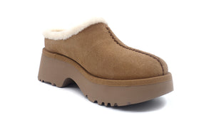 UGG W NEW HEIGHTS COZY CLOG CHESTNUT 5