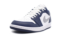 画像をギャラリービューアに読み込む, JORDAN BRAND AIR JORDAN 1 LOW &quot;MICHAEL JORDAN&quot; WHITE/WOLF GREY/MIDNIGHT NAVY 1