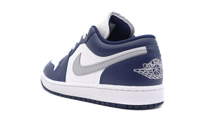 JORDAN BRAND AIR JORDAN 1 LOW "MICHAEL JORDAN" WHITE/WOLF GREY/MIDNIGHT NAVY 2