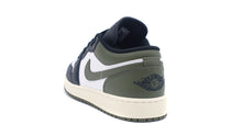 画像をギャラリービューアに読み込む, JORDAN BRAND AIR JORDAN 1 LOW GS &quot;MICHAEL JORDAN&quot; BLACK/WHITE/MEDIUM OLIVE 2