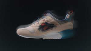 ASICS SportStyle GEL-LYTE III OG "TAITO" "KEBOZ x mita sneakers" ALMOND PEACH/NAVY 8