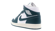 画像をギャラリービューアに読み込む, JORDAN BRAND (WMNS) AIR JORDAN 1 MID &quot;MICHAEL JORDAN&quot; WHITE/OXIDIZED GREEN/SAIL 2