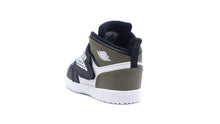 画像をギャラリービューアに読み込む, JORDAN BRAND SKY JORDAN 1 TD &quot;MICHAEL JORDAN&quot; BLACK/WHITE/MEDIUM OLIVE 2