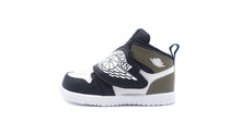 画像をギャラリービューアに読み込む, JORDAN BRAND SKY JORDAN 1 TD &quot;MICHAEL JORDAN&quot; BLACK/WHITE/MEDIUM OLIVE 3