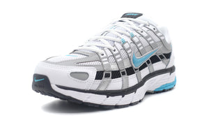 NIKE P-6000 WHITE/DUSTY CACTUS/METALLIC SILVER/BLACK 1