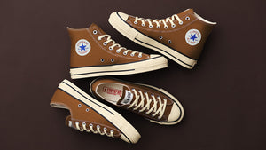 CONVERSE CANVAS ALL STAR J OX "Made in JAPAN" SADOLE BROWN