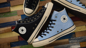 CONVERSE ALL STAR US AGEDWORK HI LIGHT BLUE 7