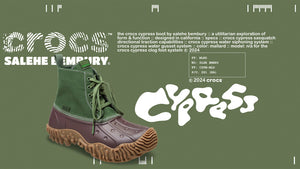 crocs THE CYPRESS BOOT "SALEHE BEMBURY" MALLARD