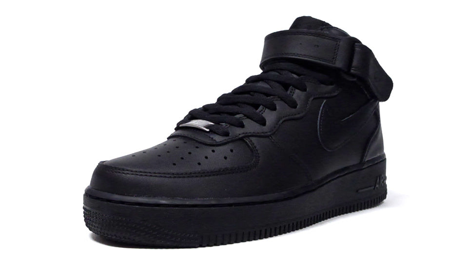 NIKE AIR FORCE 1 MID '07 BLACK/BLACK/NOIR/NOIR 1