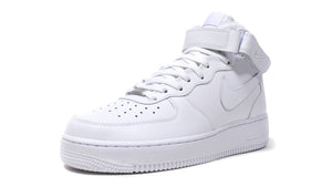 NIKE AIR FORCE 1 MID '07 WHITE/WHITE/BLANC/BLANC 1