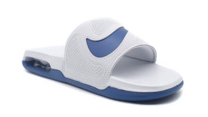 NIKE AIR MAX CIRRO SLIDE PURE PLATINUM/COURT BLUE/COURT BLUE 5