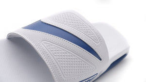 NIKE AIR MAX CIRRO SLIDE PURE PLATINUM/COURT BLUE/COURT BLUE 6