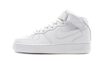 画像をギャラリービューアに読み込む, (WMNS) AIR FORCE 1 ‘07 MID “TRIPLE WHITE” WHITE/WHITE/WHITE 3