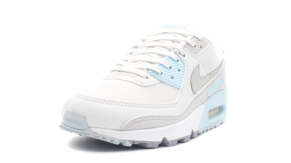 Nike air max 90 light blue and white on sale