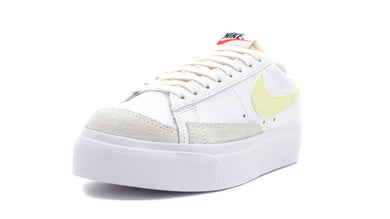 NIKE (WMNS) BLAZER LOW PLATFORM WHITE/LIFE LIME/TEAM ORANGE/BLACK 1