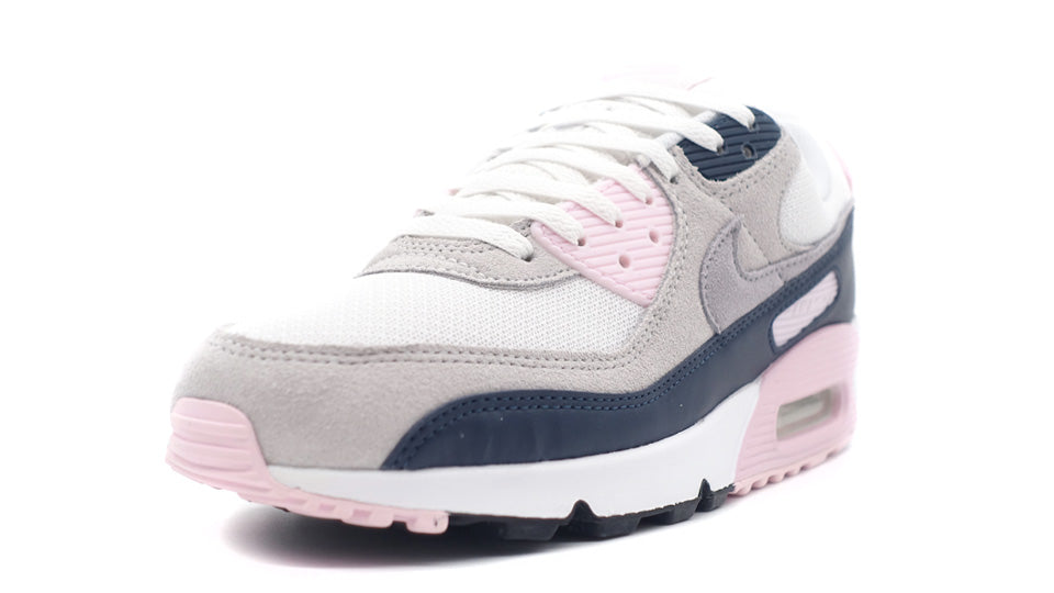 NIKE AIR MAX 90 WHITE/WOLF GREY/PINK FOAM/ARMORY NAVY 1