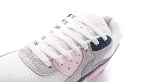 NIKE AIR MAX 90 WHITE/WOLF GREY/PINK FOAM/ARMORY NAVY 6