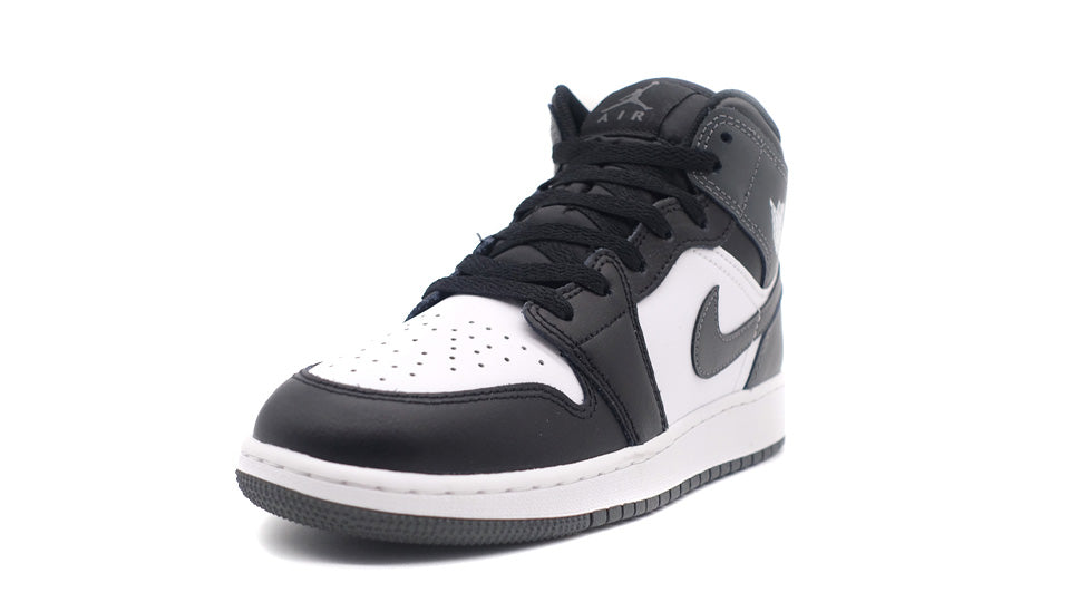 Jordan BRAND Air Jordan 1 MID GS MICHAEL Jordan BLACK IRON Grey White 24.0cm