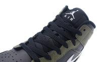 画像をギャラリービューアに読み込む, JORDAN BRAND AIR JORDAN 1 MID GS &quot;MICHAEL JORDAN&quot; BLACK/WHITE/MEDIUM OLIVE 6