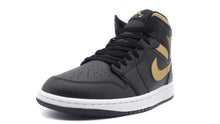 画像をギャラリービューアに読み込む, JORDAN BRAND AIR JORDAN 1 MID &quot;MICHAEL JORDAN&quot; BLACK/METALLIC GOLD/WHITE 1