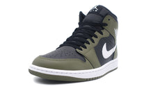 画像をギャラリービューアに読み込む, JORDAN BRAND AIR JORDAN 1 MID &quot;MICHAEL JORDAN&quot; BLACK/WHITE/MEDIUM OLIVE/SAIL 1