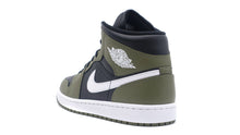 画像をギャラリービューアに読み込む, JORDAN BRAND AIR JORDAN 1 MID &quot;MICHAEL JORDAN&quot; BLACK/WHITE/MEDIUM OLIVE/SAIL 2