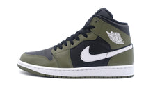 画像をギャラリービューアに読み込む, JORDAN BRAND AIR JORDAN 1 MID &quot;MICHAEL JORDAN&quot; BLACK/WHITE/MEDIUM OLIVE/SAIL 3