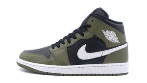 JORDAN BRAND AIR JORDAN 1 MID "MICHAEL JORDAN" BLACK/WHITE/MEDIUM OLIVE/SAIL 3