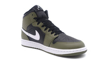 画像をギャラリービューアに読み込む, JORDAN BRAND AIR JORDAN 1 MID &quot;MICHAEL JORDAN&quot; BLACK/WHITE/MEDIUM OLIVE/SAIL 5